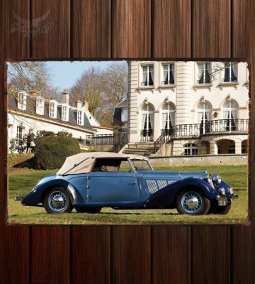 Металлическая табличка Talbot-Lago T23 Mayor Cabriolet